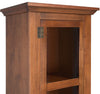 Sunrise Narrow Cabinet – Glass Door | Compact Storage